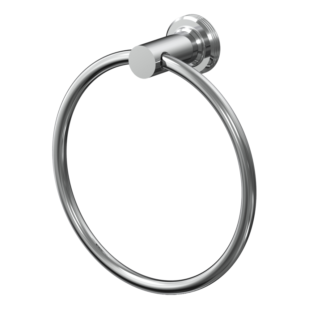 Park Lane Towel Ring in Chrome