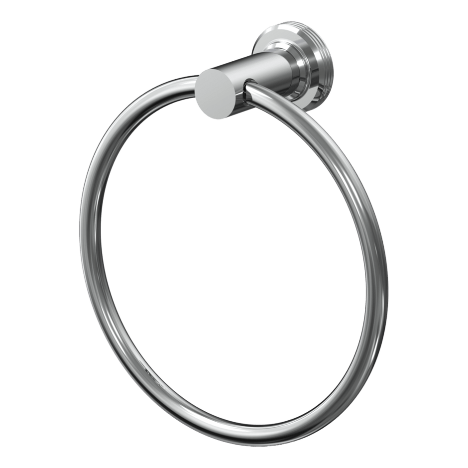 Park Lane Towel Ring in Chrome