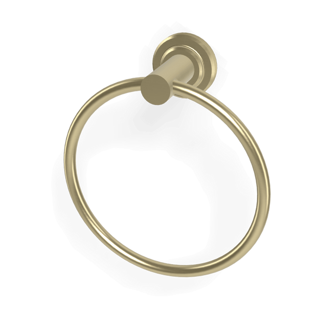 Park Lane Towel Ring in Brushed Champagne