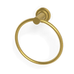 Park Lane Towel Ring in Brushed Gold