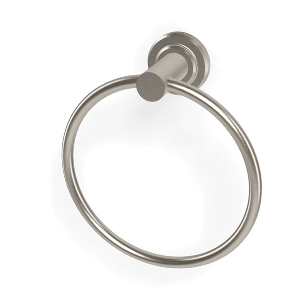 Park Lane Towel Ring in Brushed Nickel