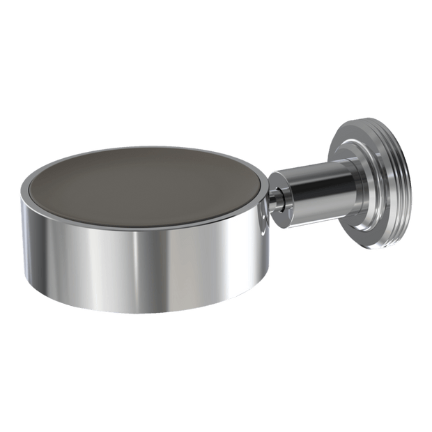Park Lane Soap Holder with Taupe Inset in Brushed Moka Bronze