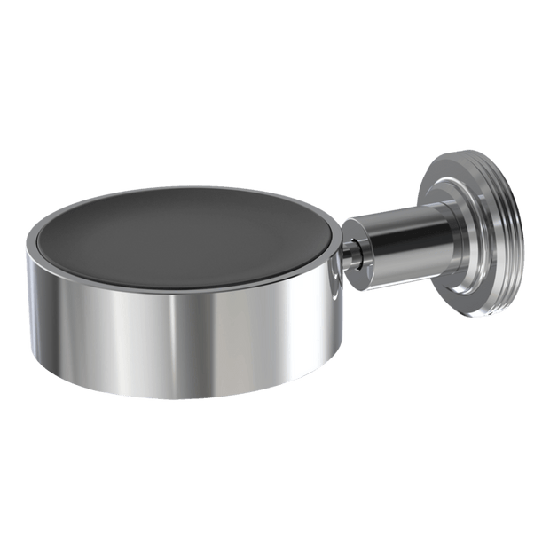 Park Lane Soap Holder with Black Inset in Brushed Moka Bronze