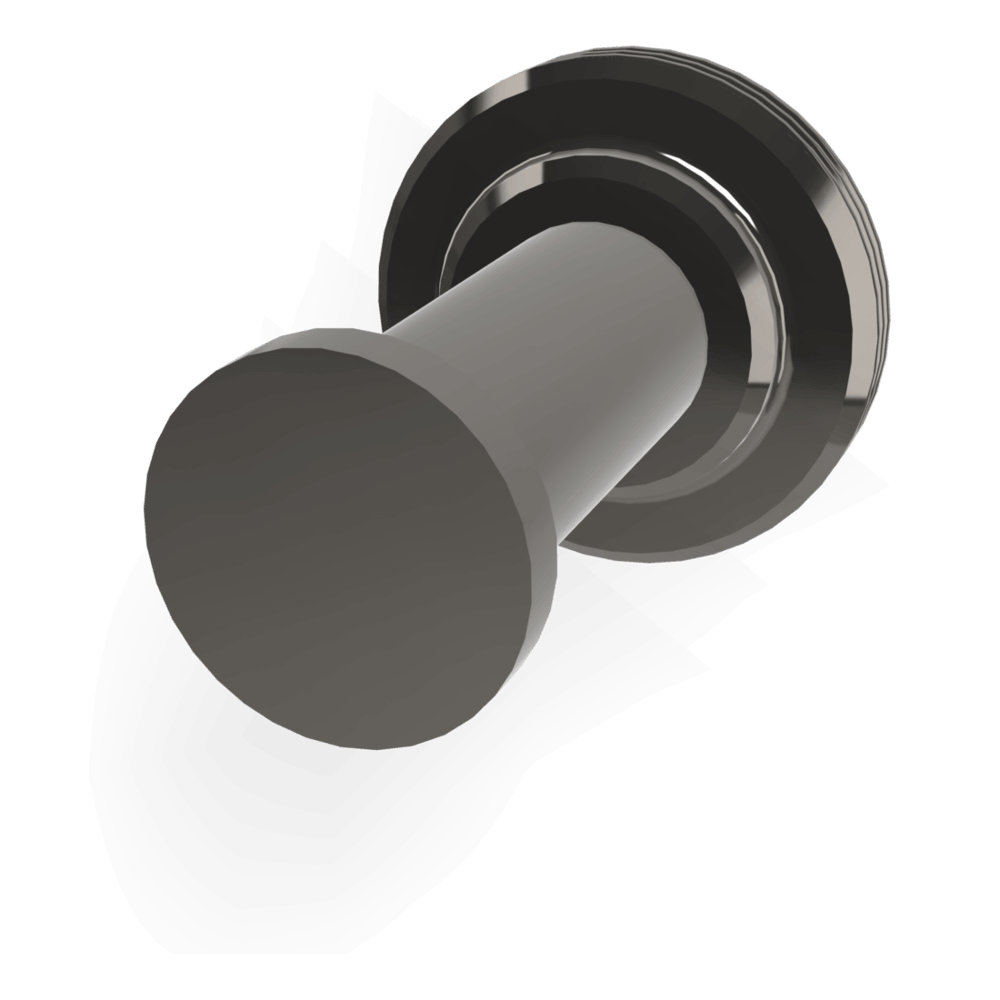 Park Lane Robe Hook in Black Chrome
