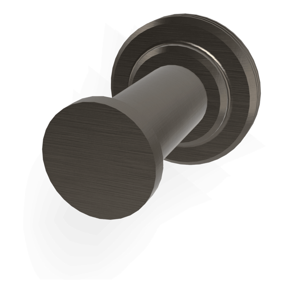 Park Lane Robe Hook in Brushed Black Chrome