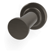 Park Lane Robe Hook in Brushed Black Chrome