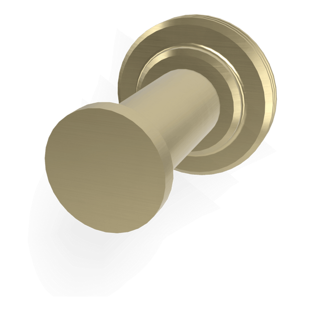 Park Lane Robe Hook in Brushed Champagne