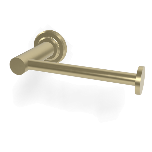 Park Lane Toilet Roll Holder in Brushed Champagne