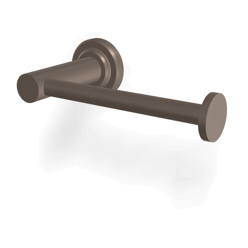 Park Lane Toilet Roll Holder in Brushed Moka Bronze