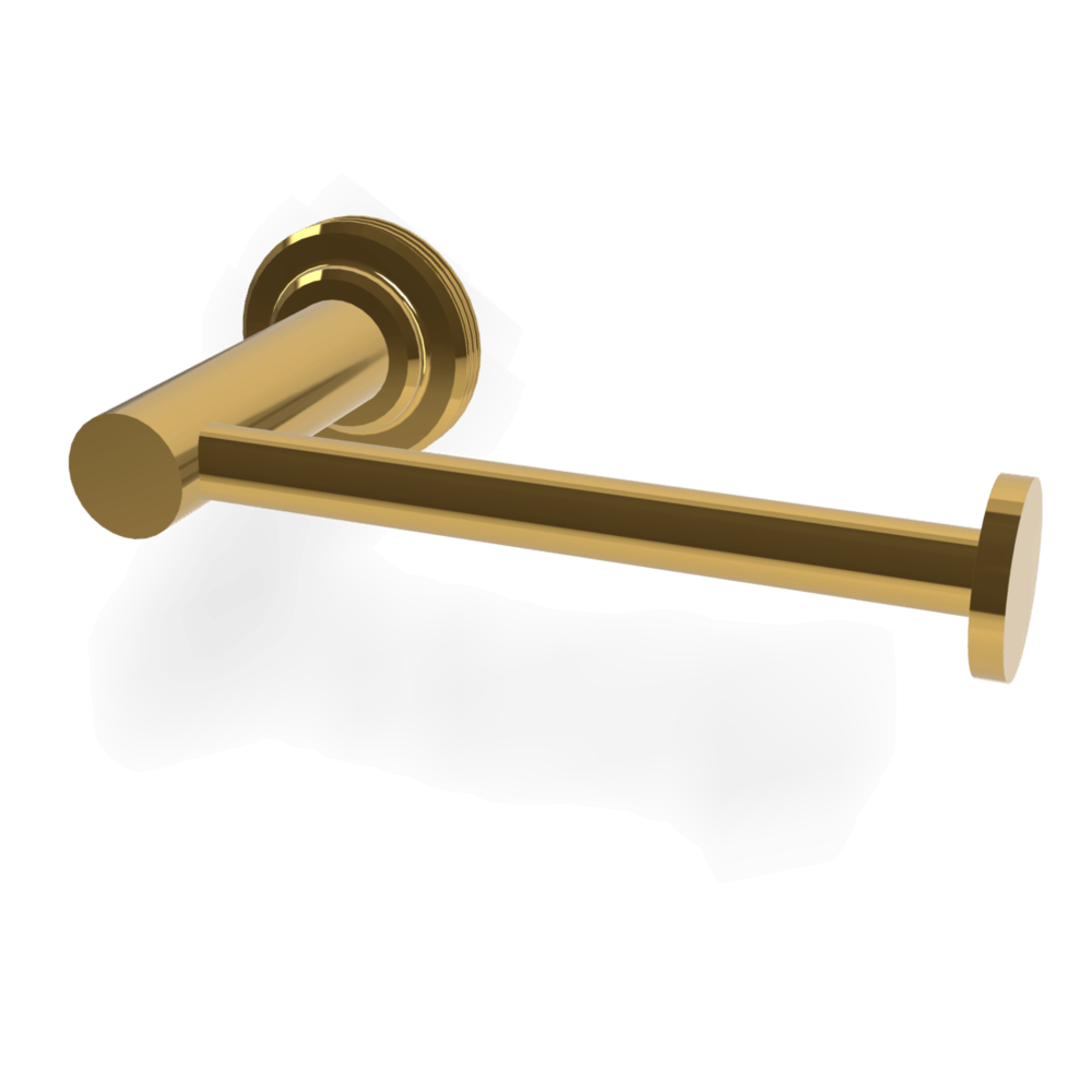 Park Lane Toilet Roll Holder in Gold