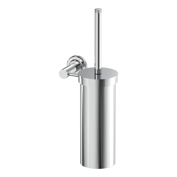Park Lane Wall Mounted Brush Holder in Brushed Moka Bronze