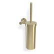 Park Lane Wall Mounted Brush Holder in Brushed Champagne