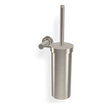 Park Lane Wall Mounted Brush Holder in Brushed Nickel