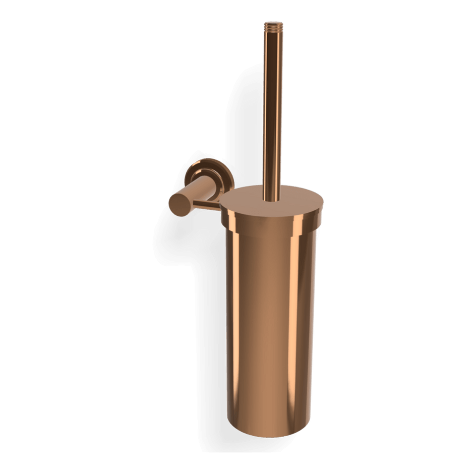 Park Lane Wall Mounted Brush Holder in Amber Bronze