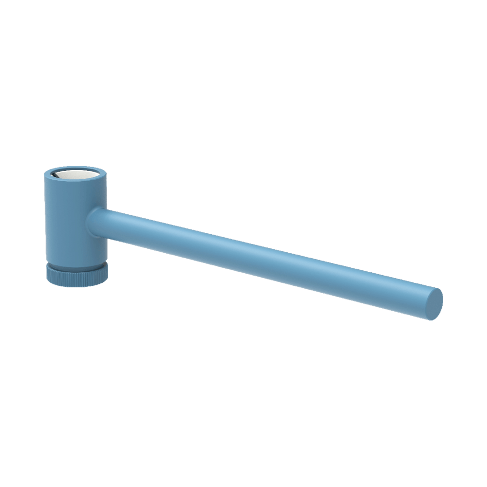 Outdoor Ingiro Sliding Towel Rail in Indigo Blue