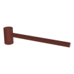 Outdoor Ingiro Sliding Towel Rail in Burgundy Red