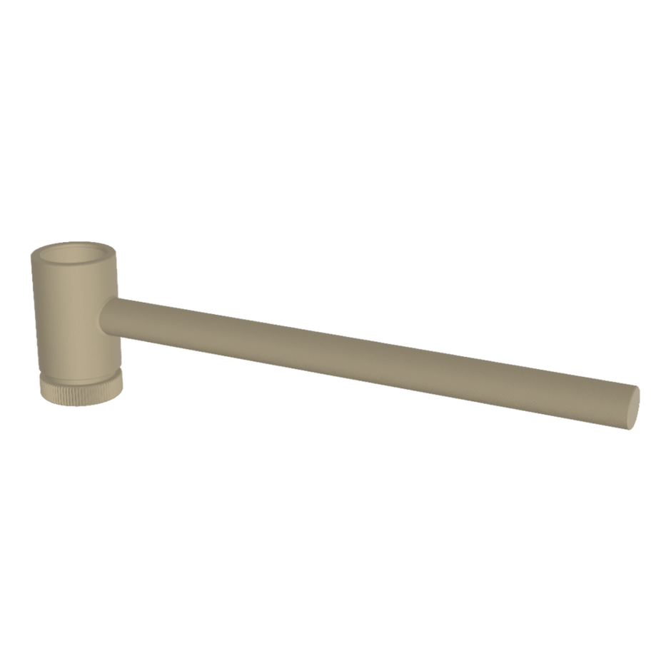 Outdoor Ingiro Sliding Towel Rail in Sand Grey