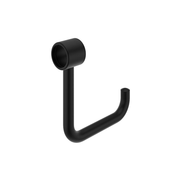 Care Roll Holder for Grab Rail in Matte Black