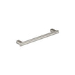 Care Slimline Hand Grab Rail, 450mm in Brushed Nickel