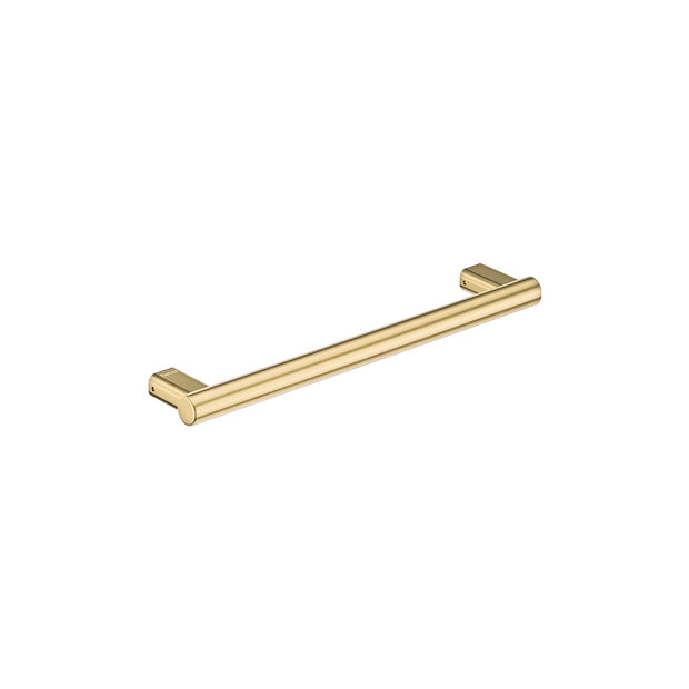 Care Slimline Hand Grab Rail, 450mm in Urban Brass