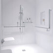 90 Degree Care Slimline Left-Hand Grab Rail