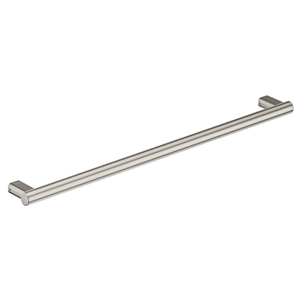 Care Slimline Hand Grab Rail, 900mm in Brushed Nickel