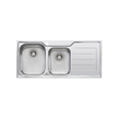 Flinders 1 and 3/4 Bowl Sink With Drainer
