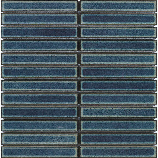 Finger Light Blue Porcelain Mosaic tile