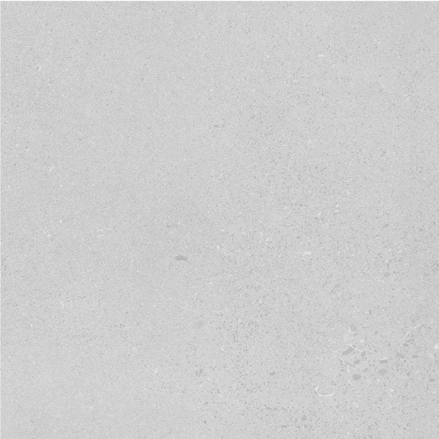 Fuze White Concrete Look Porcelain Tiles tile