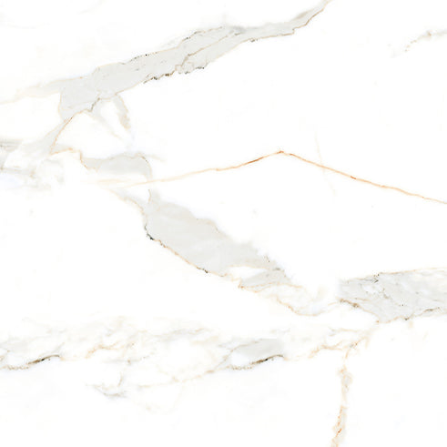 Euromarmo Calacatta Gold Marble Look Porcelain Tiles 600x600mm tile
