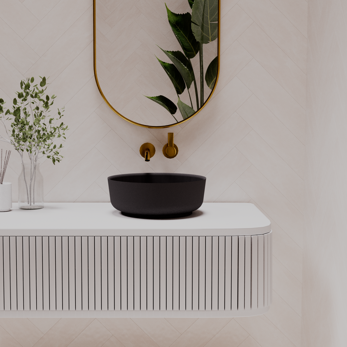 Georgia 450mm Above Counter Basin