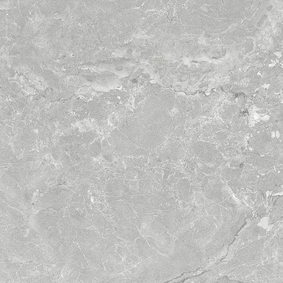 Girona Light Grey Gloss Wall Unrectified Marble Look Porcelain Tiles tile