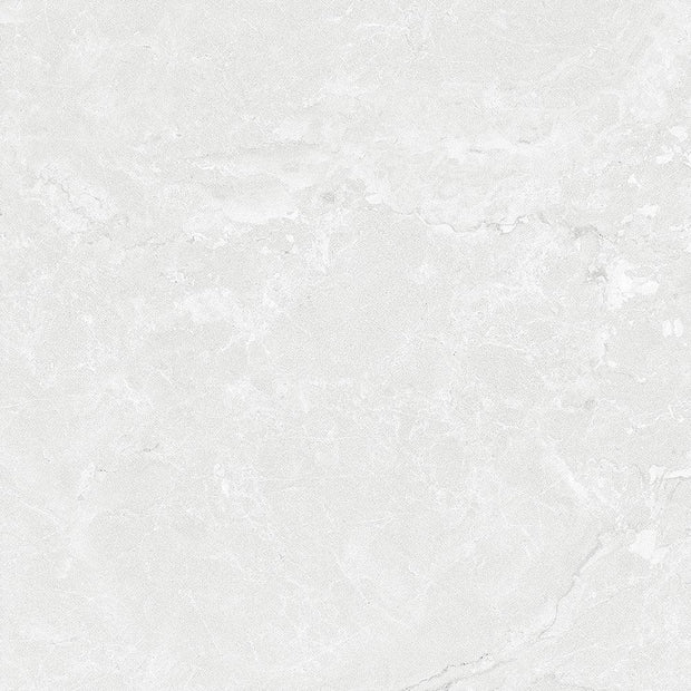 Girona White Gloss Wall Unrectified Marble Look Porcelain Tiles tile