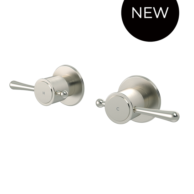 Harrington Quarter Turn Wall Tap Set