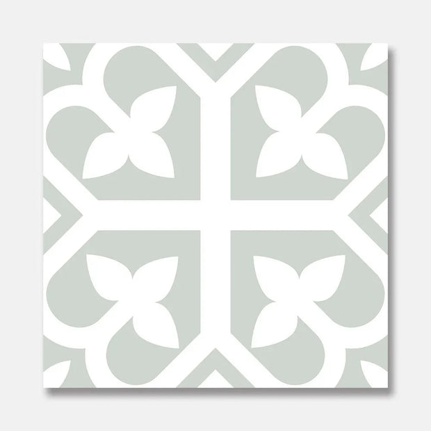 Heritage Green Porcelain Tiles in a room setting
