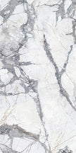Aurora Invisible Grey Marble Look Porcelain Tiles 600x1200mm tile