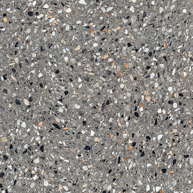 Medley Anthracite Terrazzo Look Porcelain Tiles tile