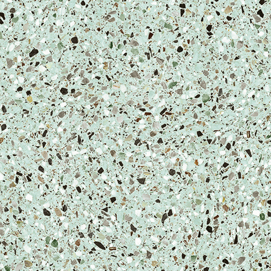 Medley Leaf Terrazzo Look Porcelain Tiles tile