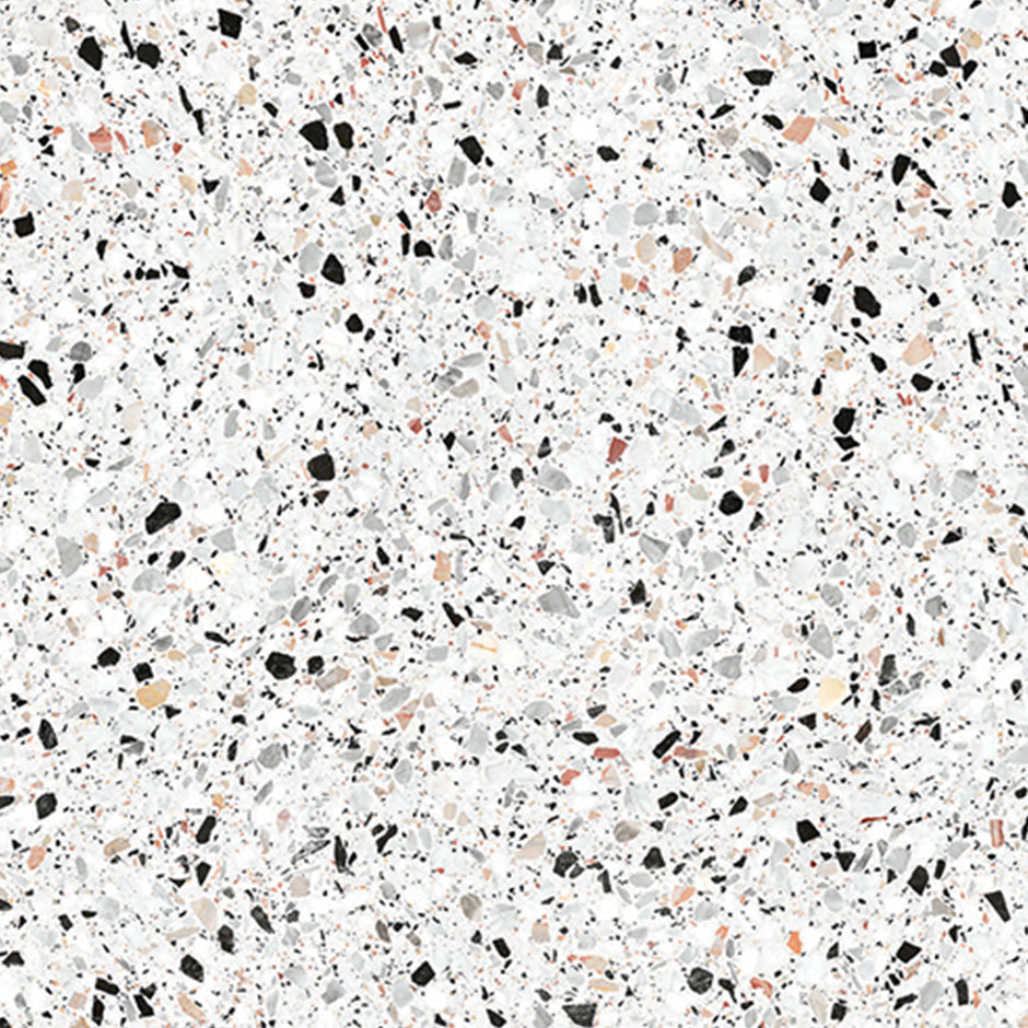 Medley White Terrazzo Look Porcelain Tiles tile