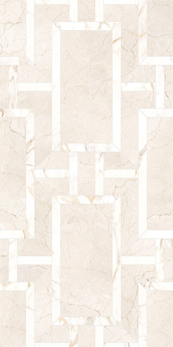 Marfil Art Decor Tile Thera Marble Look Porcelain Tiles tile