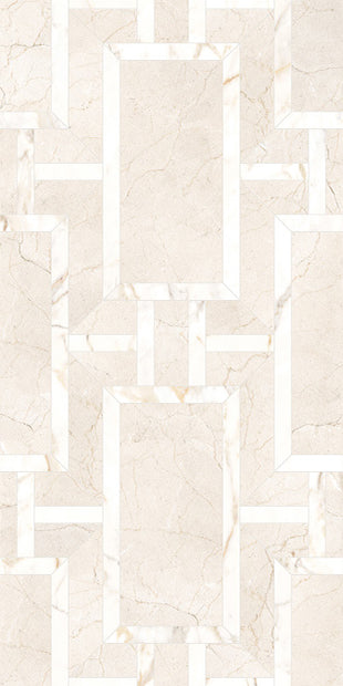 Marfil Art Decor Tile Thera Marble Look Porcelain Tiles tile