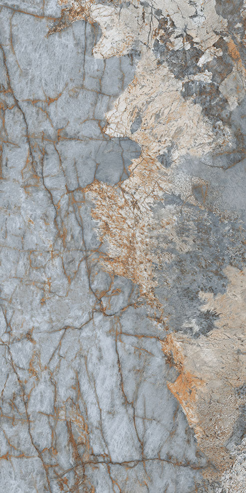 Meteorite Ocean Stone Look Porcelain Tiles 600x1200mm tile