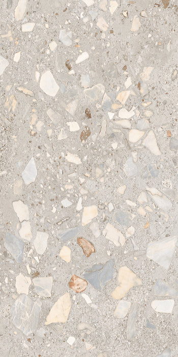 The Rocks Autumn Terrazzo Look Porcelain Tiles 600x1200mm tile