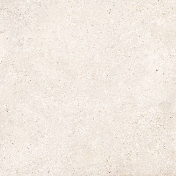Tivoli White Cross Cut Travertine Look Porcelain Tiles 1200x1200 tile