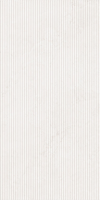 Trav Kave Cashmere Deco Plisse Travertine Look Porcelain Tiles tile