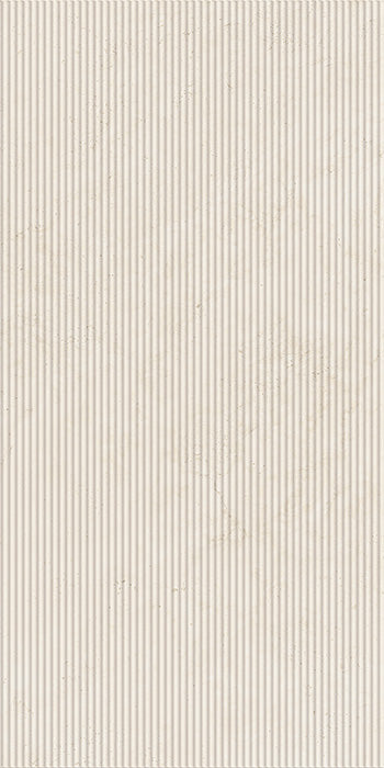 Trav Kave Sahara Deco Plisse Travertine Look Porcelain Tiles tile