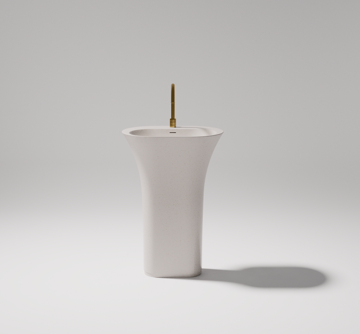 Iceland Freestanding Pedestal Basin