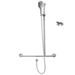 Life Assist 3 Function Grab Rail Shower Set Left Hand