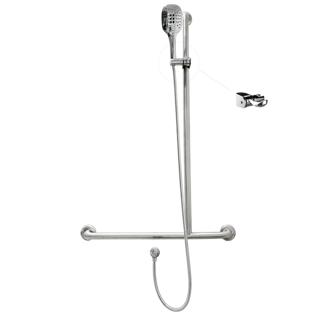 Life Assist 3 Function Grab Rail Shower Set Left Hand