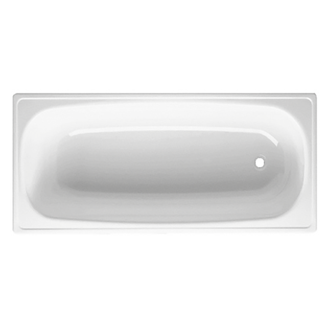 Johnson Suisse Esti 1500 Pressed Steel Enamelled Bath